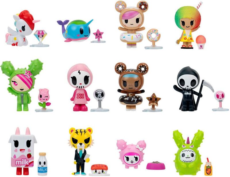 Tokidoki-Φιγούρα 2Τμχ Με Αξεσουάρ Φακελάκι-12 Σχέδια (JWTK0001)