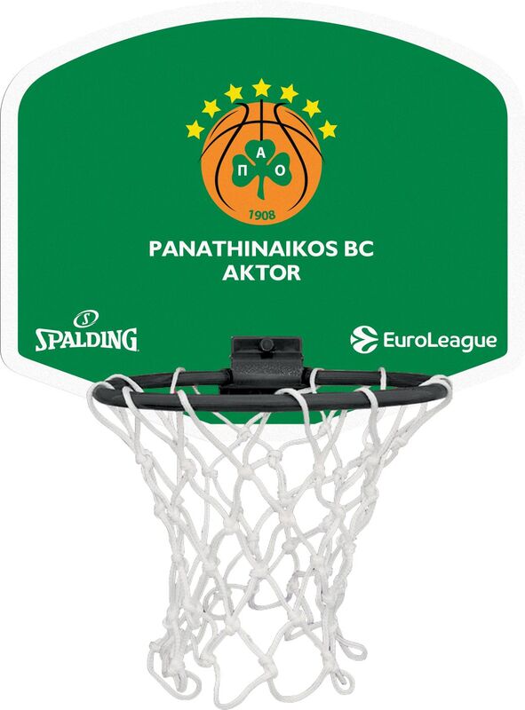 Spalding Euroleague Παναθηναϊκός Μπασκέτα Micro (79-076Z)