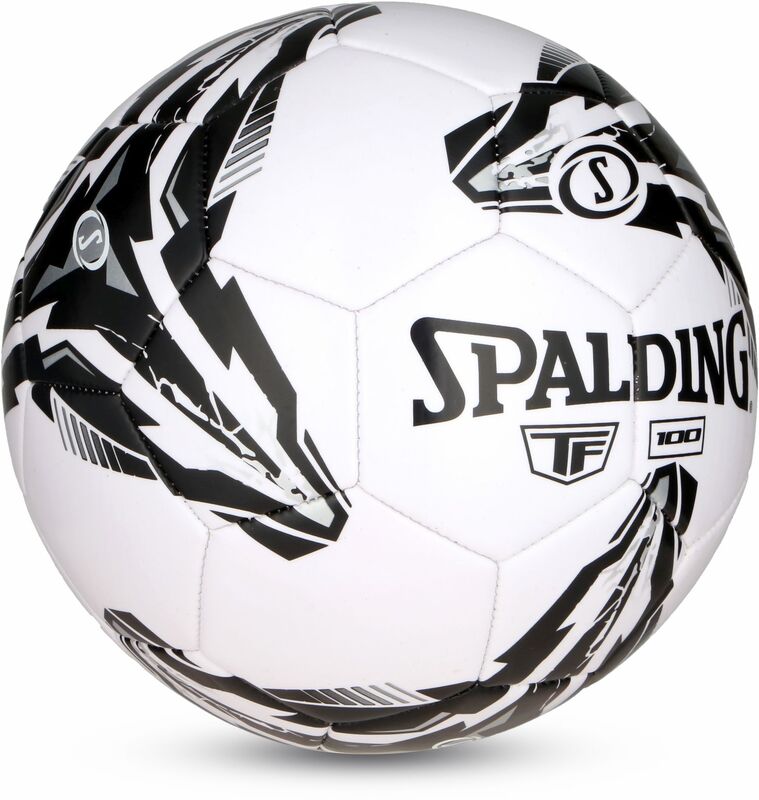 Spalding Μπάλα Ποδοσφαίρου White/Black S5 (SPBFTF100AT5) - φωτογραφία 2