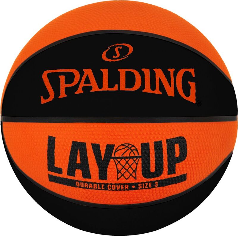Spalding Μπάλα Μπάσκετ Lay Up Orange/Black S7 (84-548Z1)