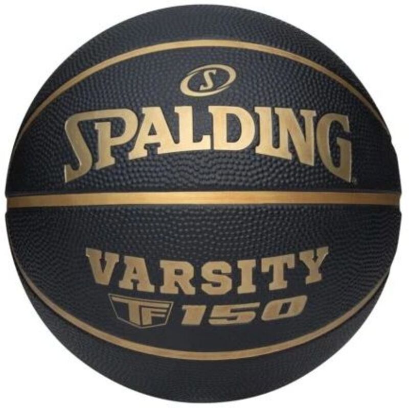 Spalding Μπάλα Μπάσκετ Varsity TF-150 Black/Gold S7 (85-253Z1)