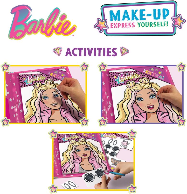Barbie Sketch Book Makeup Goal (12938) - φωτογραφία 3