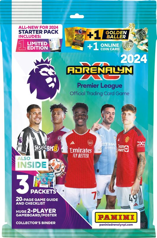 Panini Premier League 24 Adrenalyn Κάρτες Mega Starter Pack (PA.AL.PL.224)