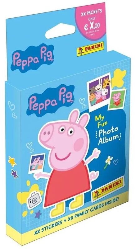 Panini Peppa Pig Αυτοκόλλητα-Κάρτες Blister (PA.BL.PP.023)
