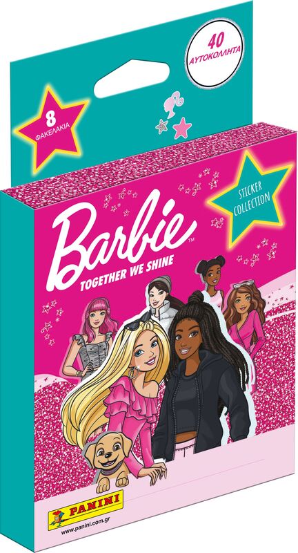 Panini Barbie Together We Shine Αυτοκόλλητα Mini Blister (PA.BL.BA.024)