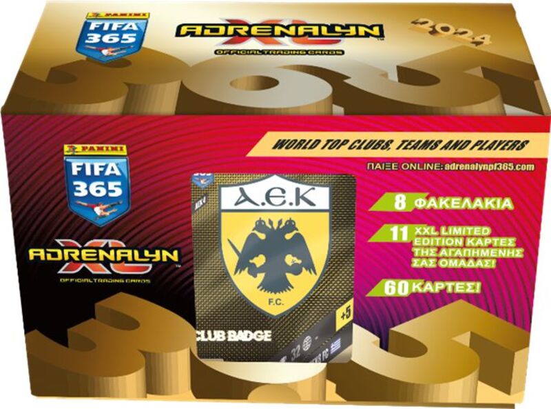 Panini Fifa 365 24 Adrenalyn ΑEK Gift Box (PA.GB.FI.424)