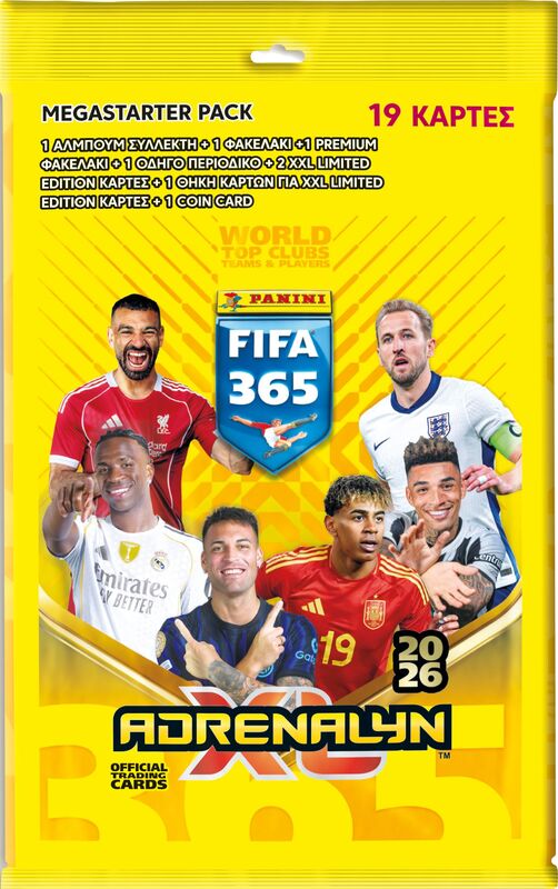 Panini Fifa 365 26 Adrenalyn Mega Starter Pack (PA.AL.FI.226)