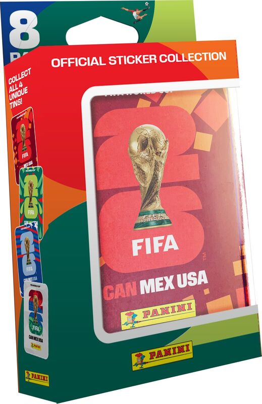 Panini Fifa World Cup 26 Metal Pocket Tin Αυτοκόλλητα (PA.TI.WC.026)
