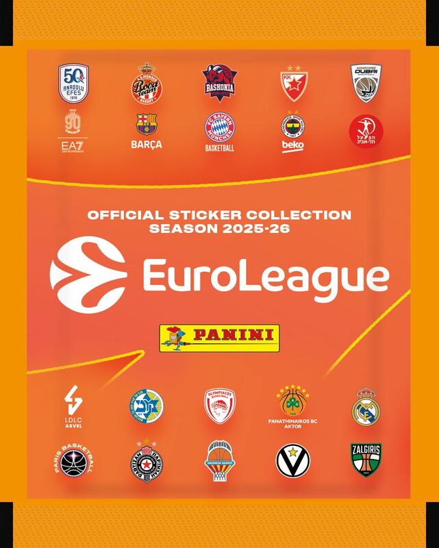 Panini Euroleague 26 Αυτοκόλλητα (PA.XA.EL.026)