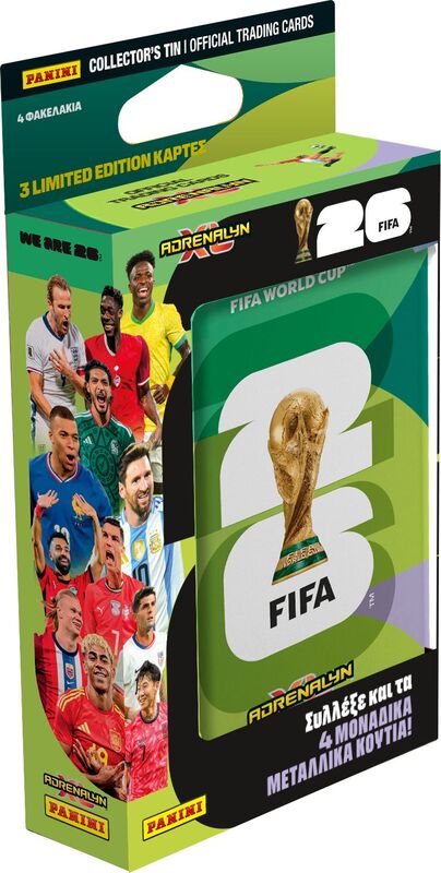 Panini Fifa World Cup 26 Adrenalyn Metal Pocket Tin (PA.TI.WC.226)