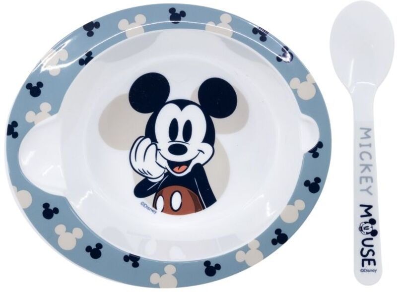 Stor Σετ Μπωλ Με Κουτάλι Mickey Mouse (105585) - φωτογραφία 3