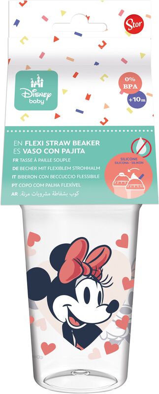 Stor Κύπελλο Με Καλαμάκι Minnie Mouse (105608) φωτογραφία
