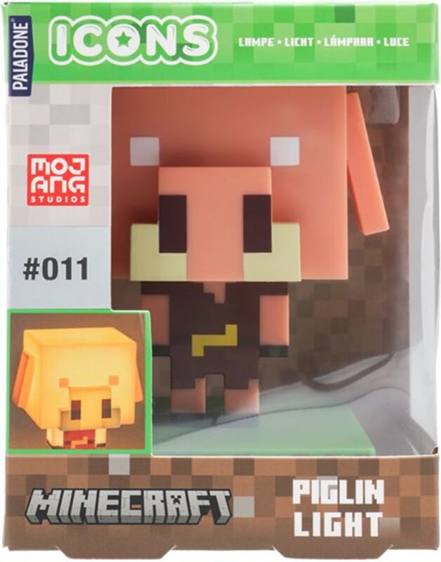 Paladone Minecraft Piglin Icon Light (104481) - φωτογραφία 2