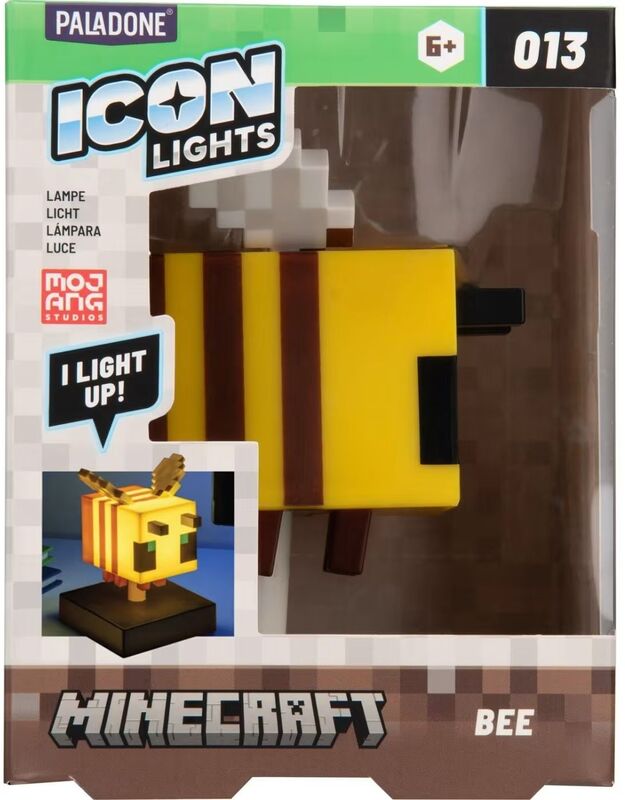 Paladone Minecraft Bee Icon Light (114510) - φωτογραφία 2