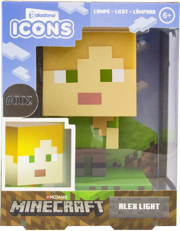 Paladone Minecraft Alex Icon Light (57502) - φωτογραφία 2
