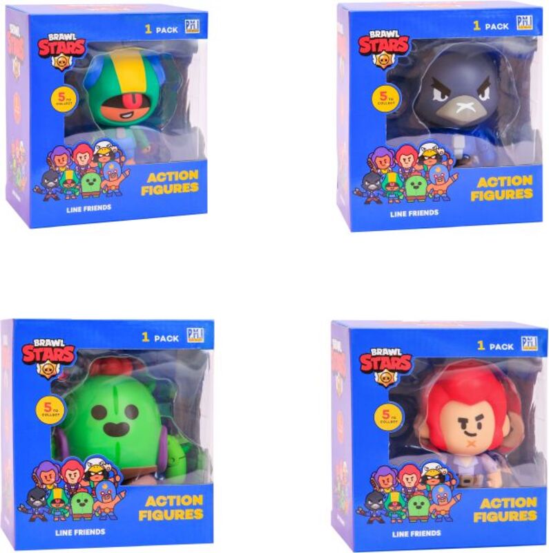 Brawl Stars S1 Φιγούρα 11.5cm-4 Σχέδια (080233) φωτογραφία