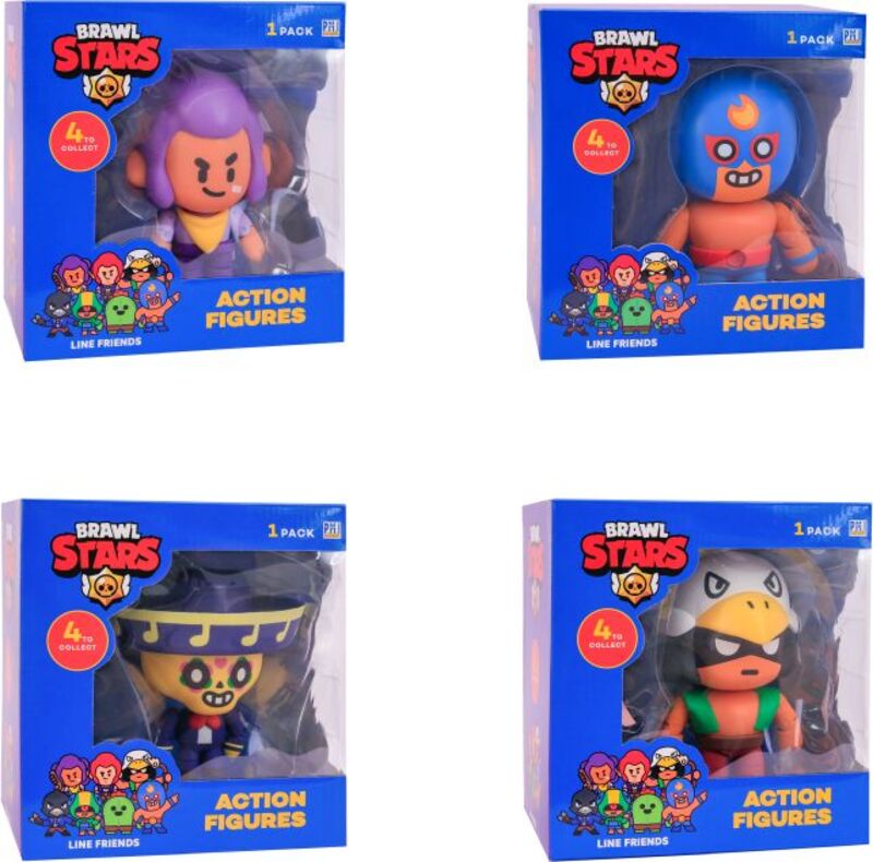 Brawl Stars S1 Φιγούρα 16.5cm-4 Σχέδια (080235) φωτογραφία