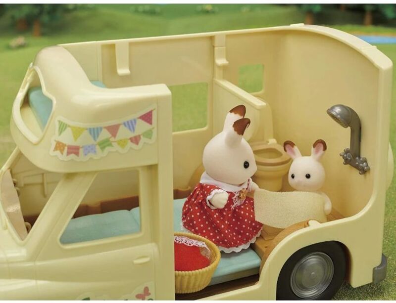 Sylvanian Families Οικογενειακό Τροχόσπιτο (061523-5454) - φωτογραφία 4