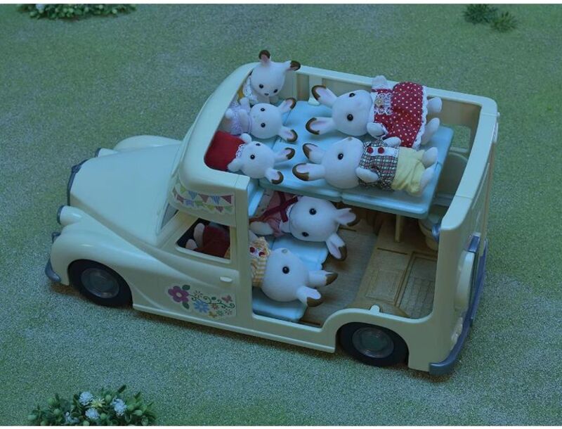 Sylvanian Families Οικογενειακό Τροχόσπιτο (061523-5454) - φωτογραφία 5
