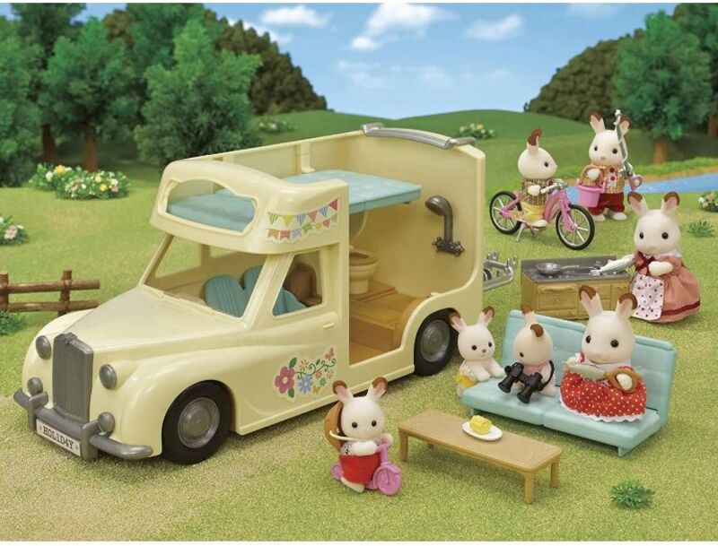 Sylvanian Families Οικογενειακό Τροχόσπιτο (061523-5454) - φωτογραφία 6