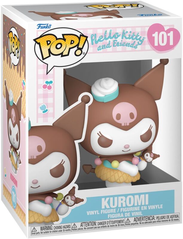 POP!#101 Kuromi(Ice Cream)-Sanrio:Hello Kitty & Friends (101018) - φωτογραφία 2