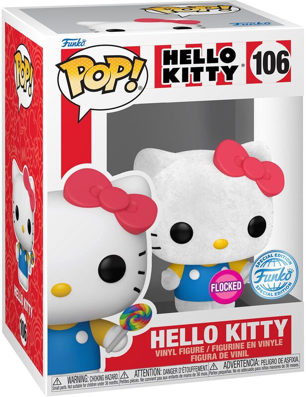 POP!#106 Hello Kitty With Lolli(Flocked)S.E.S-Sanrio (102797) - φωτογραφία 2