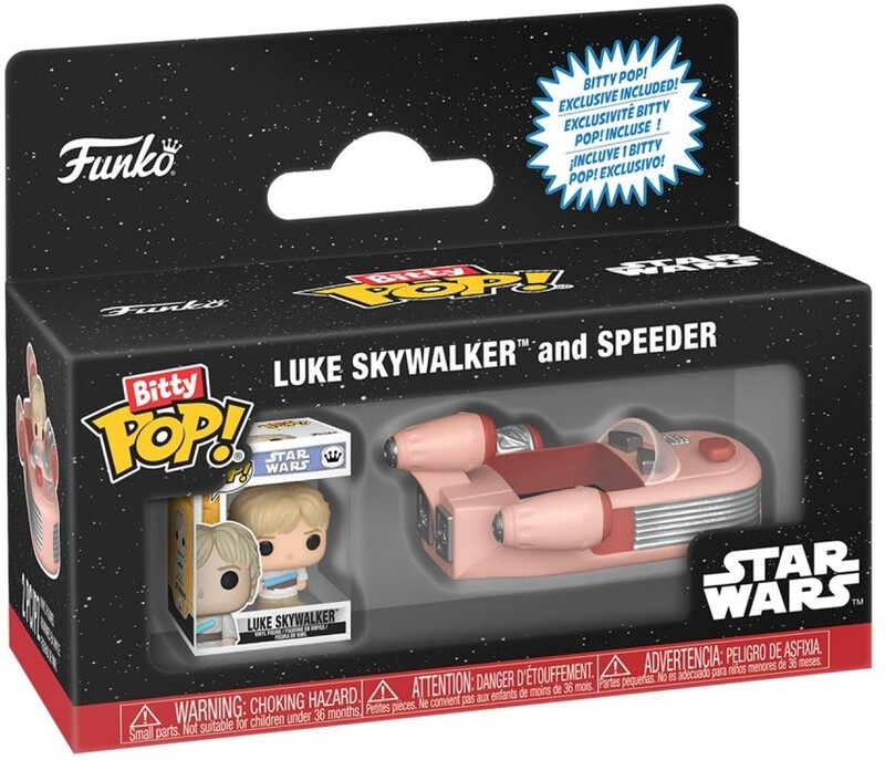 Bitty Pop!Rides Disney:Star Wars-Luke Skywalker And Speeder (103560) - φωτογραφία 2