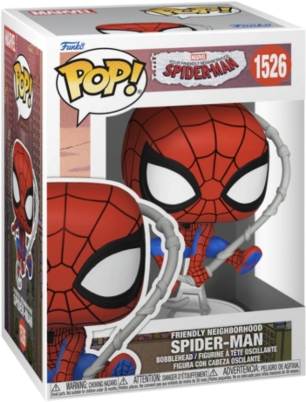 POP!#1526 Spider-Man(Final Suit)-Friendly Neighborhood Spiderman (104153) - φωτογραφία 2