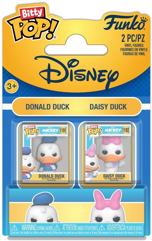 Bitty Pop!Donald & Daisy-Disney 2Τμχ (104574)