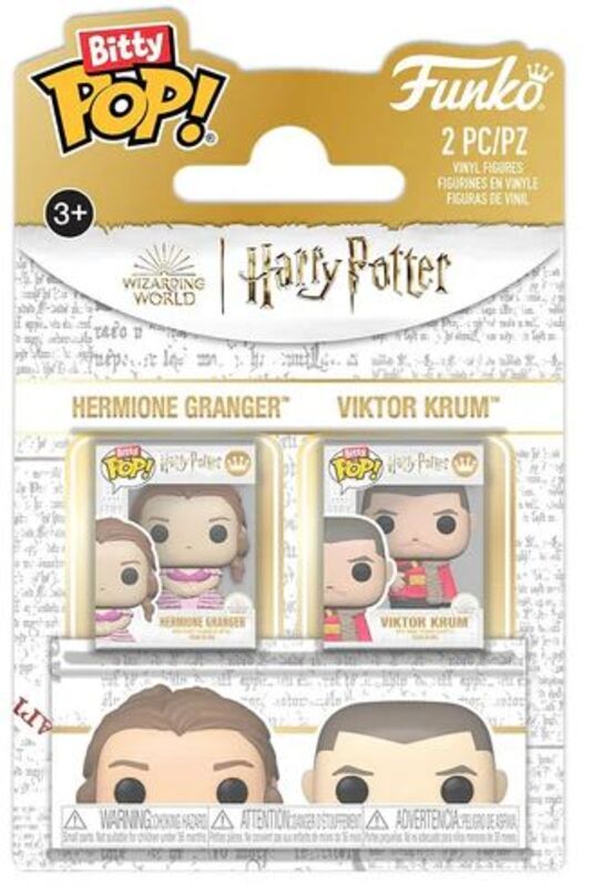Bitty Pop!Hermione Granger & Viktor Krum-Harry Potter Σετ 2Τμχ (105159)