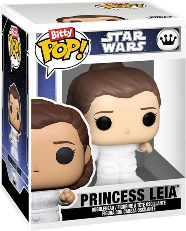 Bitty Pop!Princess Leia & Han Solo-Star Wars Σετ 2Τμχ (105166) - φωτογραφία 2