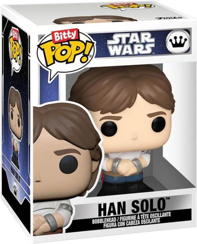 Bitty Pop!Princess Leia & Han Solo-Star Wars Σετ 2Τμχ (105166) - φωτογραφία 3