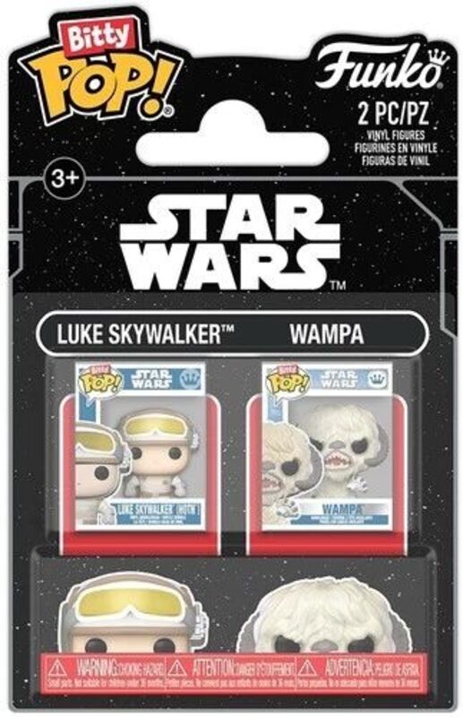 Bitty Pop!Luke Skywalker & Wampa-Star Wars Σετ 2Τμχ (105167)