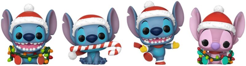 Pocket Pop!Lilo & Stitch Holiday-Disney Σετ 4Τμχ (105231)