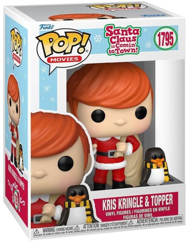 POP!#1795 Φιγούρα Kris Kringle & Topper-Santa Claus Is Comin' To Town (105253) - φωτογραφία 2