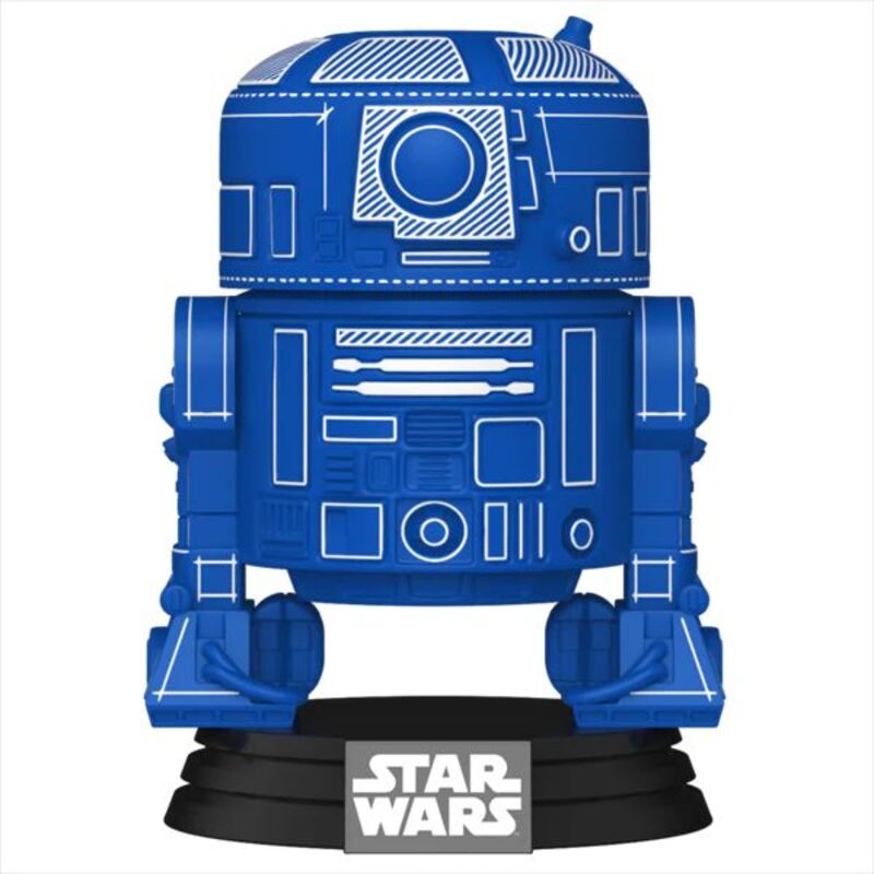 POP!#798 Φιγούρα R2 D2 Blueprint-Star Wars (105277)