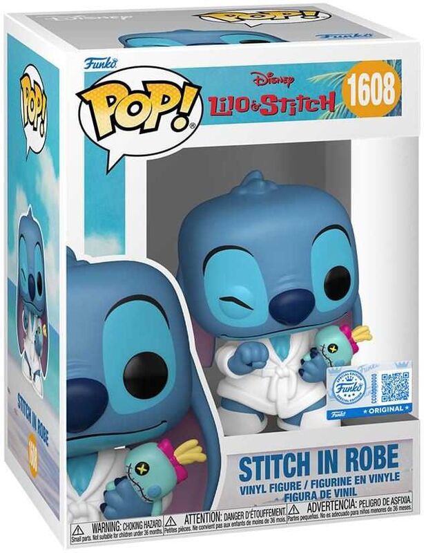 POP!#1608 Φιγούρα Stitch In Robe S.E.-Disney:Lilo & Stitch (105314) - φωτογραφία 2