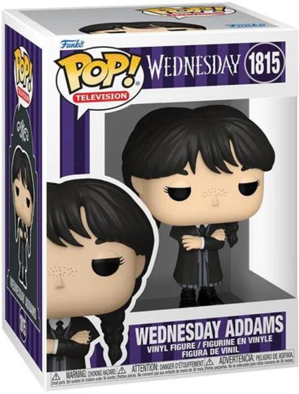 POP!#1815 Φιγούρα Wednesday Addams(Black Coat)-Wednesday (105319) - φωτογραφία 2