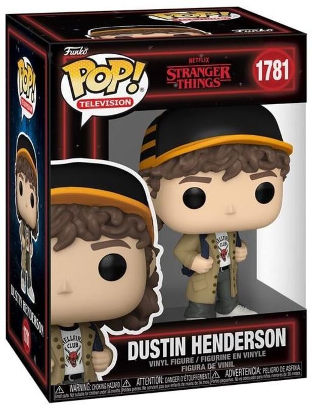 POP!#1781 Φιγούρα Dustin Henderson-Stranger Things (106301) - φωτογραφία 2