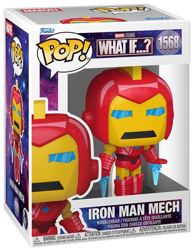 POP!#1568 Φιγούρα Iron Man Mech-Marvel (106362) - φωτογραφία 2