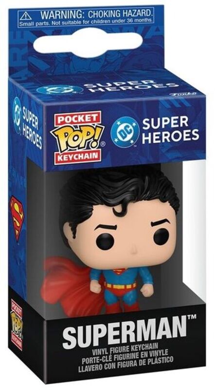 Pocket Pop!Μπρελόκ Superman-DC Super Heroes (106400) - φωτογραφία 2