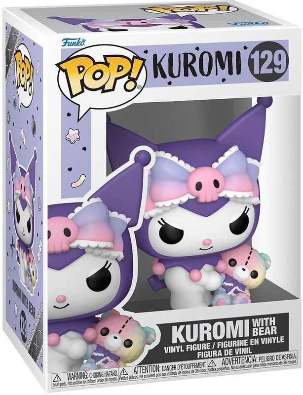 POP!#129 Φιγούρα Kuromi With Bear S.E.-Sanrio:Hello Kitty & Friends (107441) - φωτογραφία 2