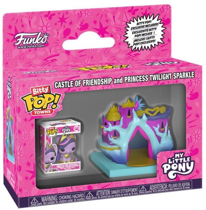 Bitty Pop!Towns:My Little Pony-Castles Of Friendship & Princess Twilight Sparkle (108442) - φωτογραφία 2