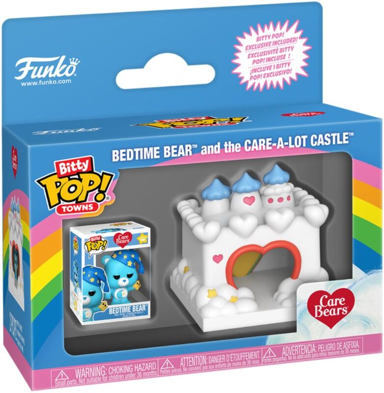 Bitty Pop!Towns:Care Bears-Bedtime Bear & The Care-A-Lot Castle (108447) - φωτογραφία 2