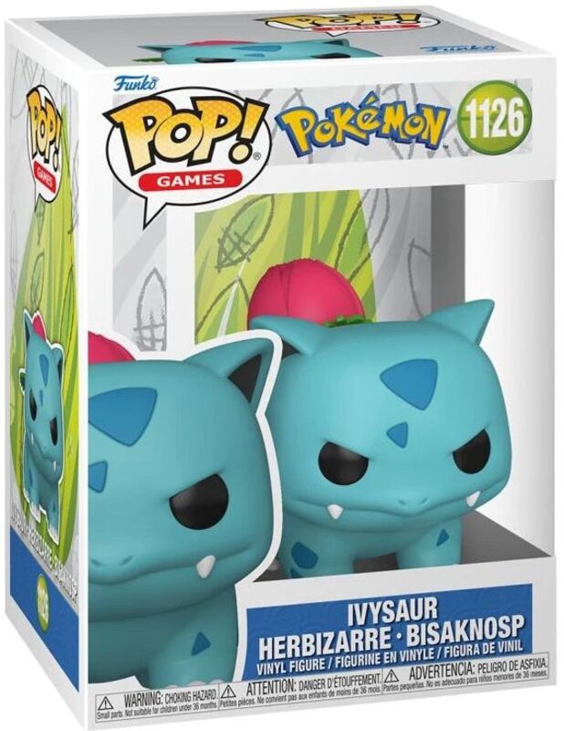 POP!#1126 Φιγούρα Ivysaur-Pokemon (108458) - φωτογραφία 2