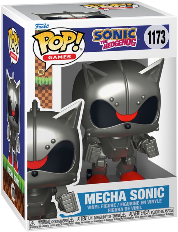 POP!#1173 Φιγούρα Mecha Sonic-Sonic The Hedgehog (110337) - φωτογραφία 2