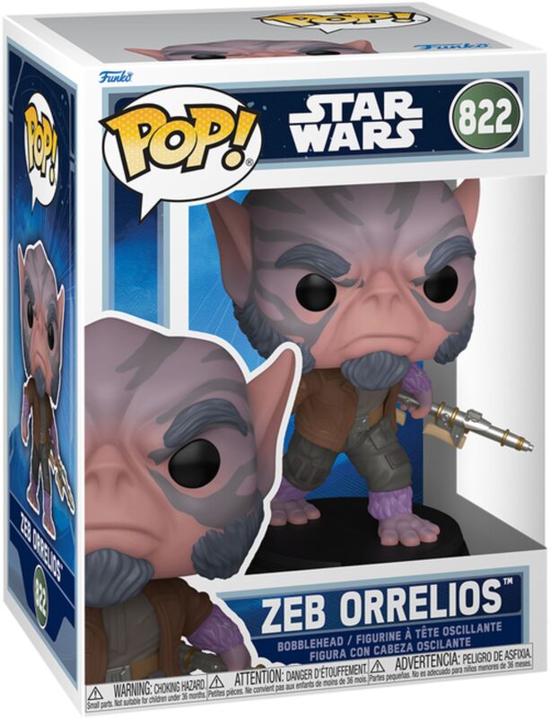 POP!#822 Φιγούρα Zeb Orrelios-Star Wars:The Mandalorian & Grogu (111461) - φωτογραφία 2