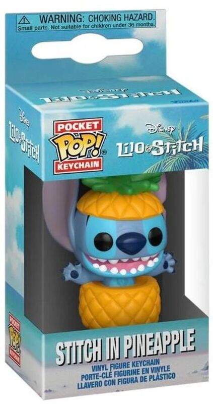 Pocket Pop!Μπρελόκ Stitch In Pineapple-Disney:Lilo & Stitch (111540) - φωτογραφία 2