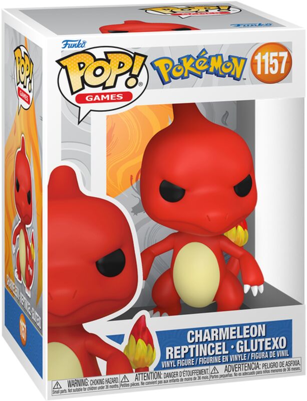 POP!#1157 Φιγούρα Charmeleon-Pokemon (111573) - φωτογραφία 2