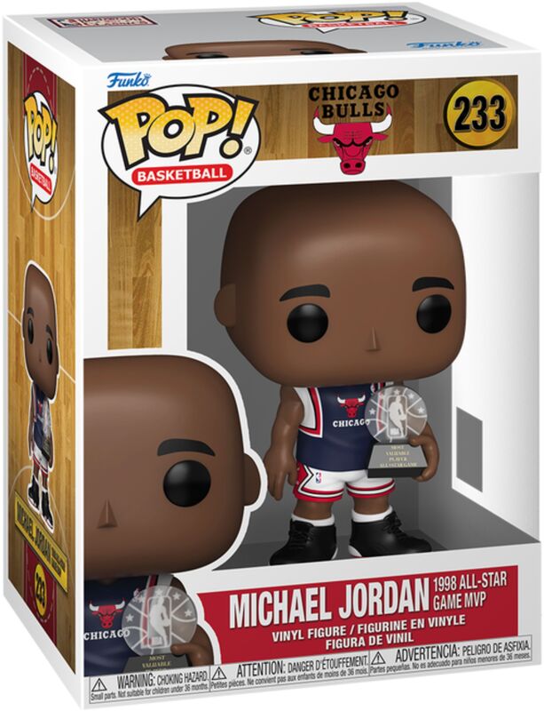 POP!#233 Φιγούρα Michael Jordan(1998 All-Star Game MVP)-Bulls NBA (111639) - φωτογραφία 2